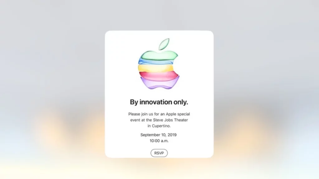 Apple Logo Innovation Only - 2019