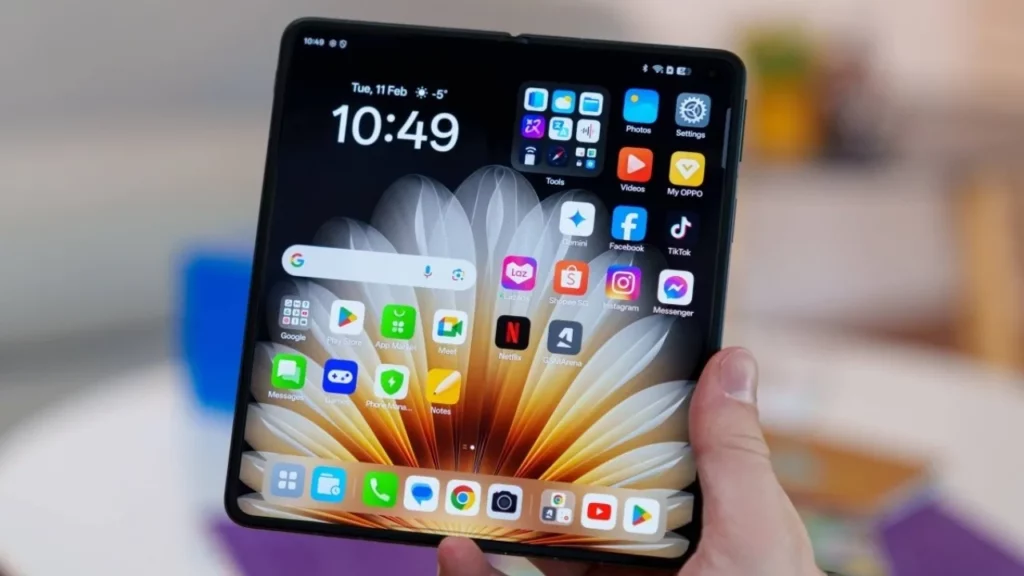 OPPO Find N5 Bright, high-res displays with eye comfort