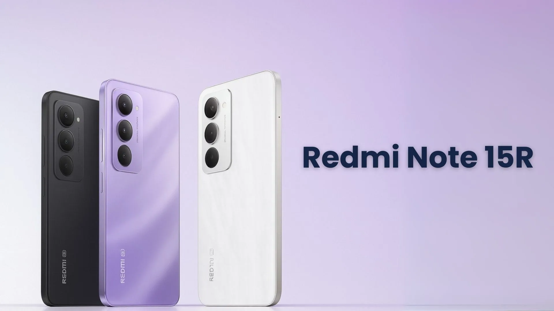 Redmi Note 15R