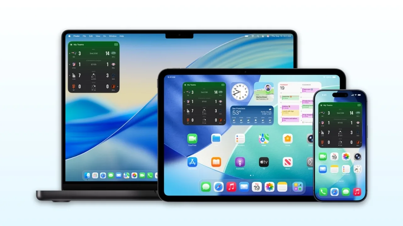 Apple Sports Adds Widgets with Live Updates and Support to Eight New Countries