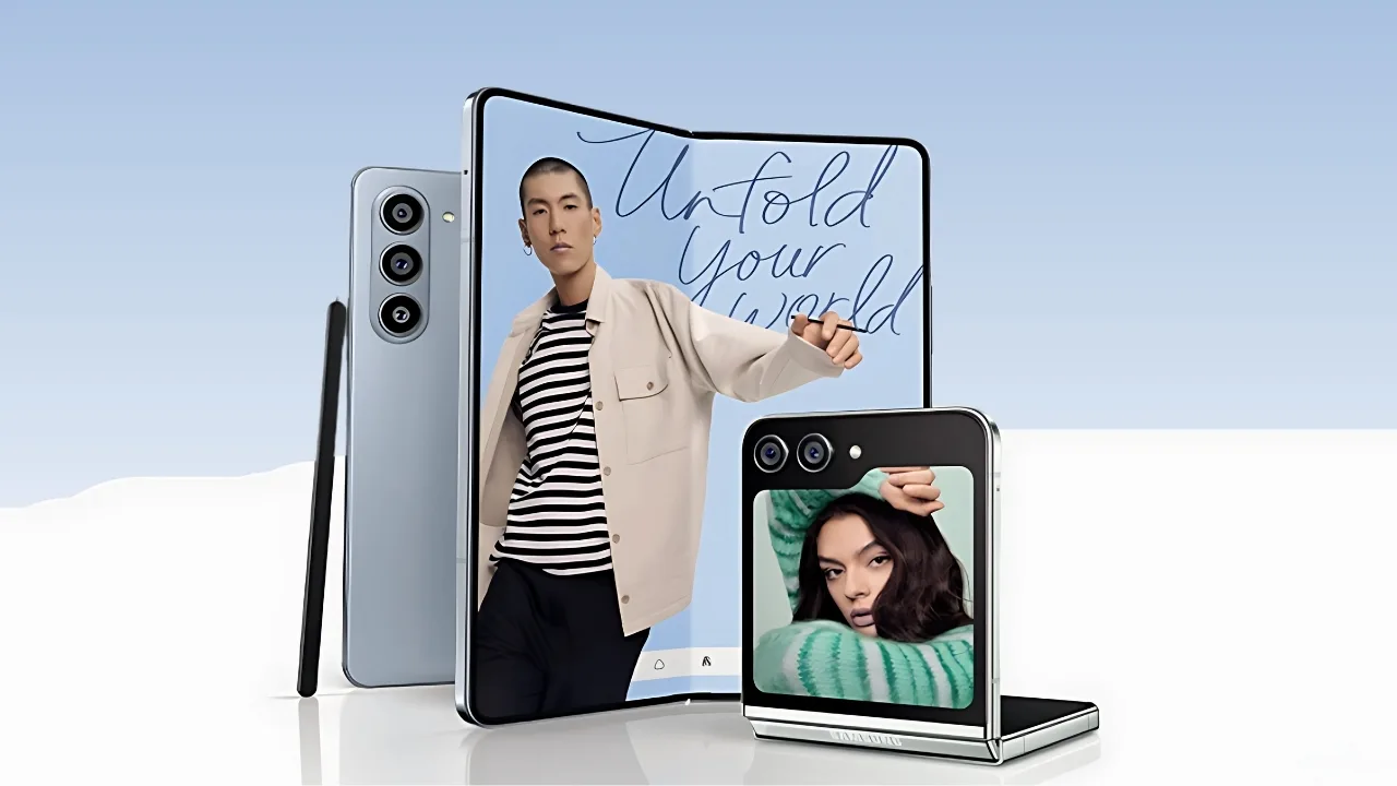 Galaxy Z Fold5 and Z Flip5