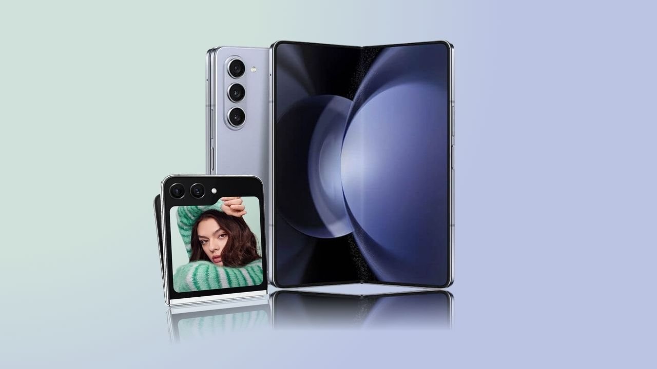 Galaxy Z Fold5 and Z Flip5