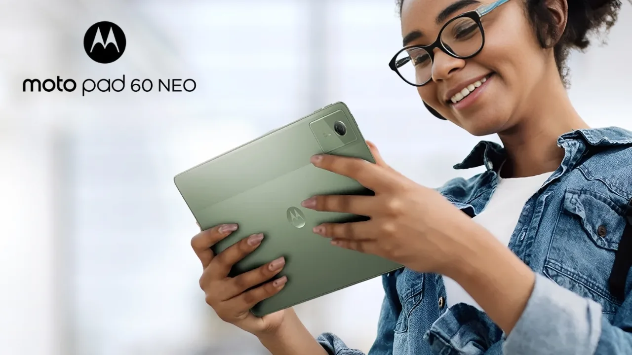 Moto Pad 60 Neo Lands with 2.5K 90Hz Display, Bundled Pen and 5G