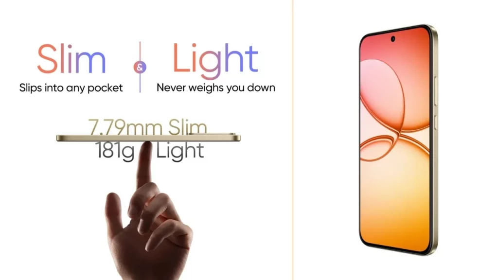 Realme 15T 5G Striking Design with Immersive Display