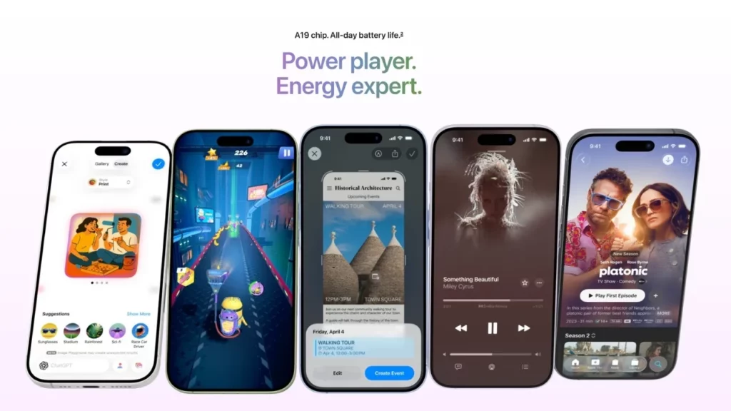iPhone 17 Performance and battery