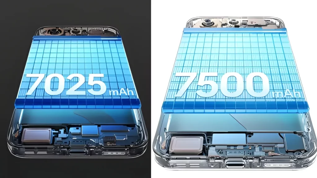 OPPO Find X9 series Battery