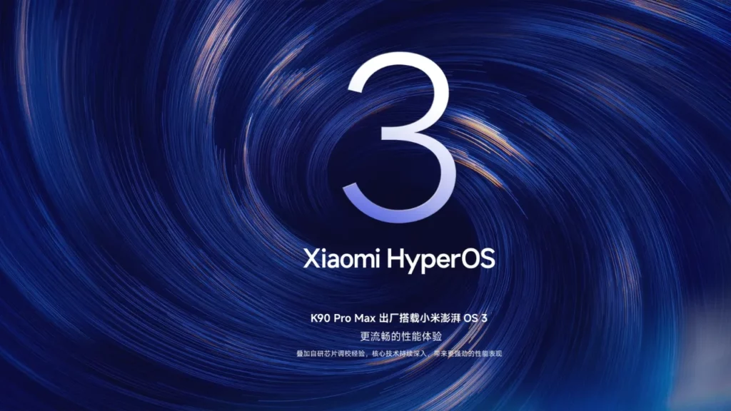 Redmi K90 Pro Max OS