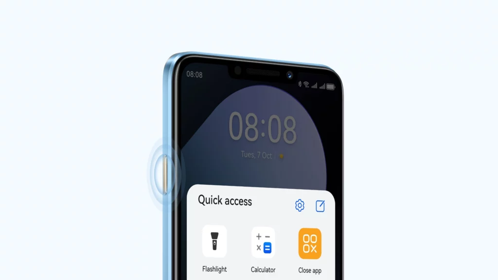 huawei nova 14i x button