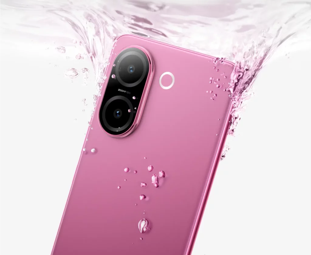 vivo v60e with ip68 and ip69 waterproof protection